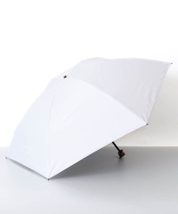 AURORA 【 BLAO（ブラオ）】最強遮熱 無地晴雨兼用傘(折りたたみ傘) シルバーグレー