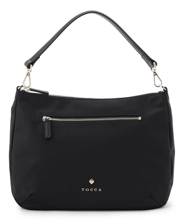 TOCCA CUSHION SILHOUETTE NYLON BAG マルチWAY バッグ ブラック系
