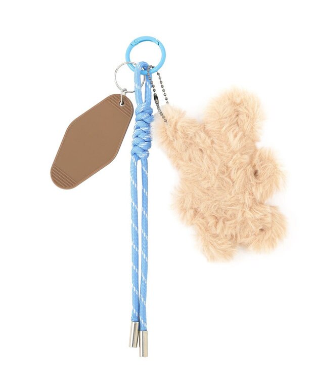 AMERICAN HOLIC モールラビットチャーム Beige