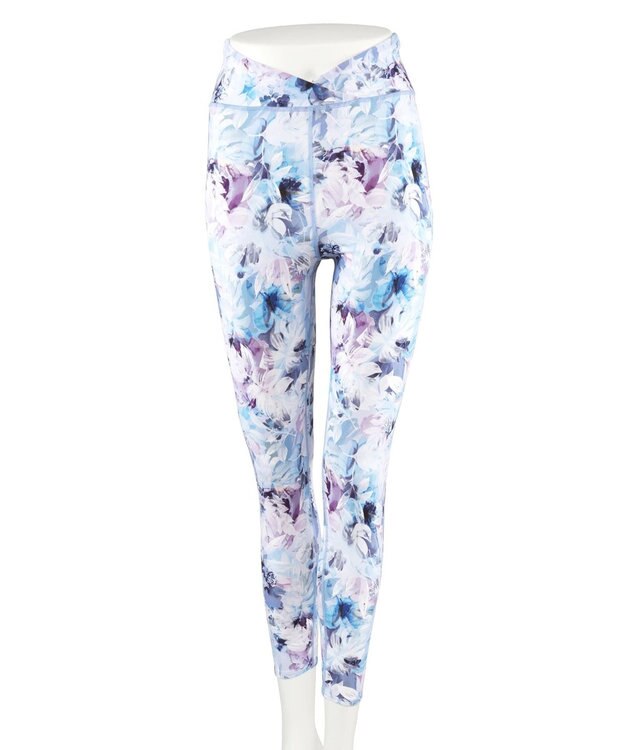 San-ai Resort（三愛水着楽園） 【水陸両用】　プリントレギンス　M・L　【Reir（レイール）】 ブルー