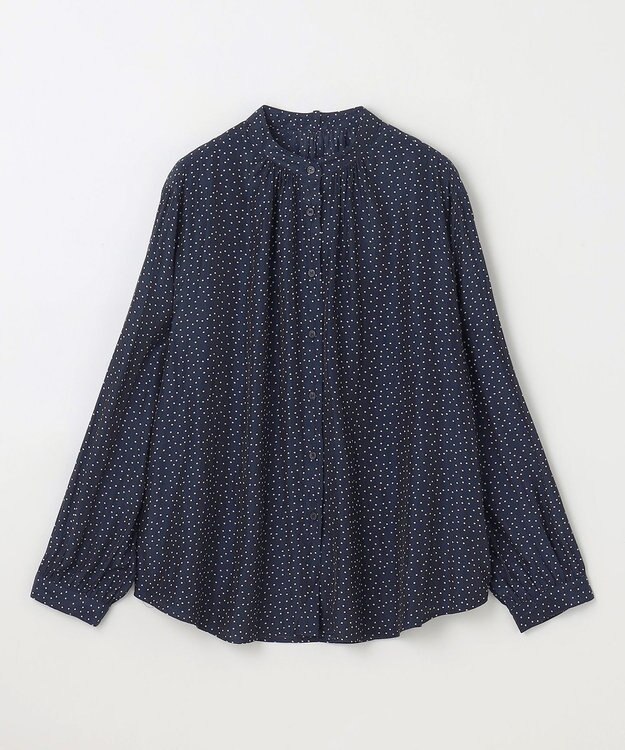 ANY 【洗濯機可】２ＷＡＹボウタイブラウス ドット