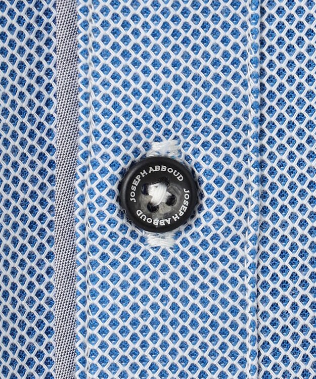 JOSEPH ABBOUD 【25SS・オーガニックコットン使用】ダディ ポロシャツ ブルー系
