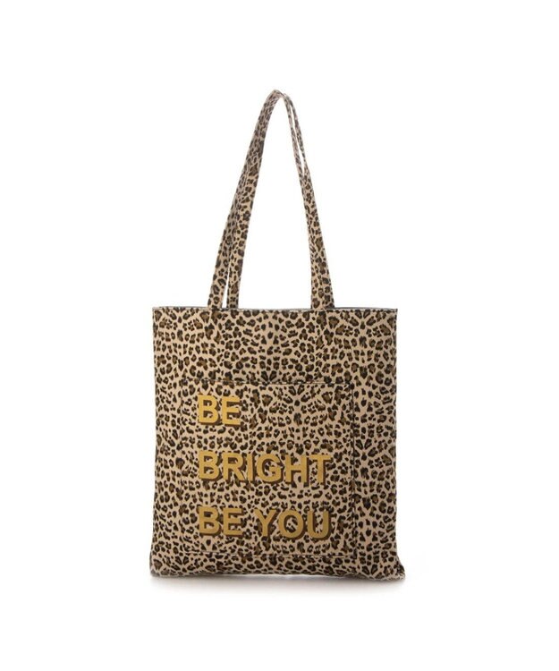 UNBILLION カシュカシュ cachecache / 柄プリント3パーテーショントートバッグ レオ