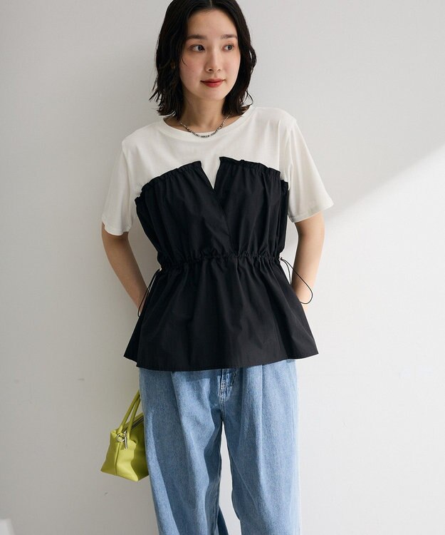 Green Parks ビスチェドッキングカットプルオーバー Black