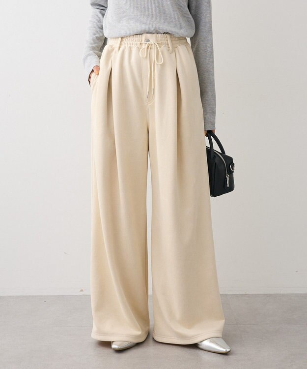 Green Parks ・ＳＵＧＡＲ　ＳＰＯＯＮ　スエードポンチカーブパン Ivory