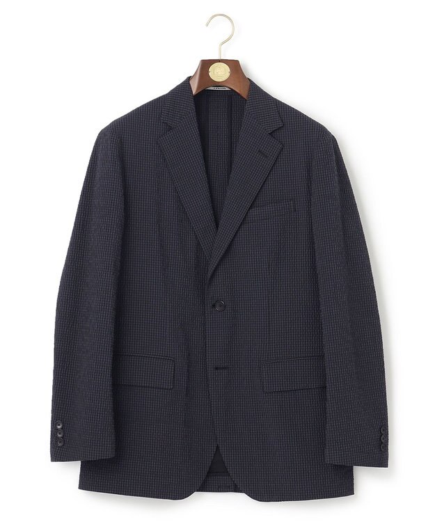 J.PRESS MEN トラベラーズシアサッカージャケット グレー系3