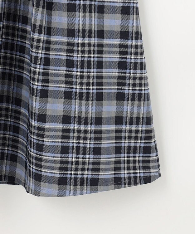 組曲 KIDS 【150-170㎝】KUMIKYOKU CHECK ジャンパースカート ブルー系3