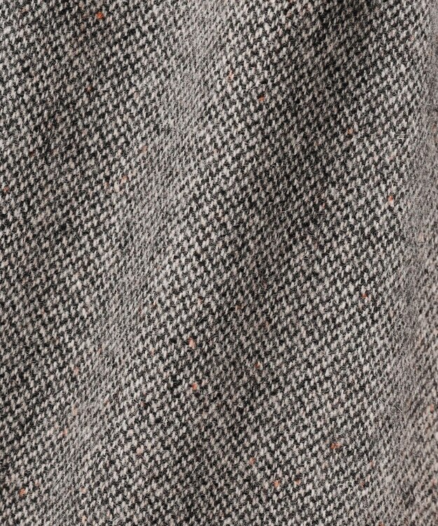 組曲 S ネコアシツィード ワイドパンツ グレー系