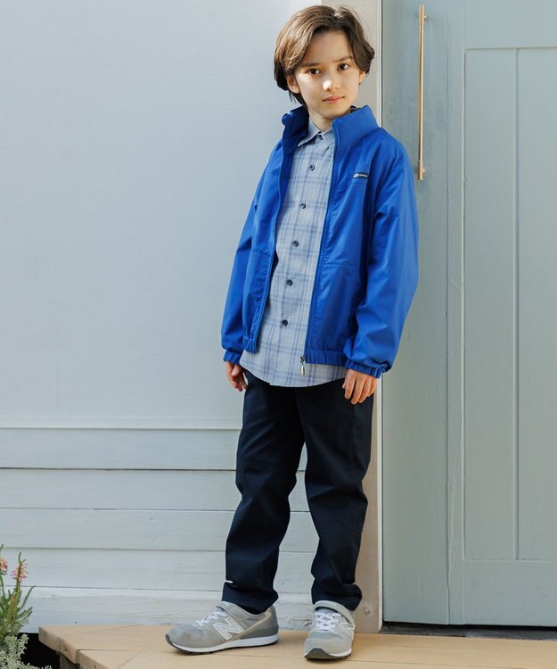 J.PRESS KIDS 【140-170cm】オックス チェックシャツ ライトグレー系3