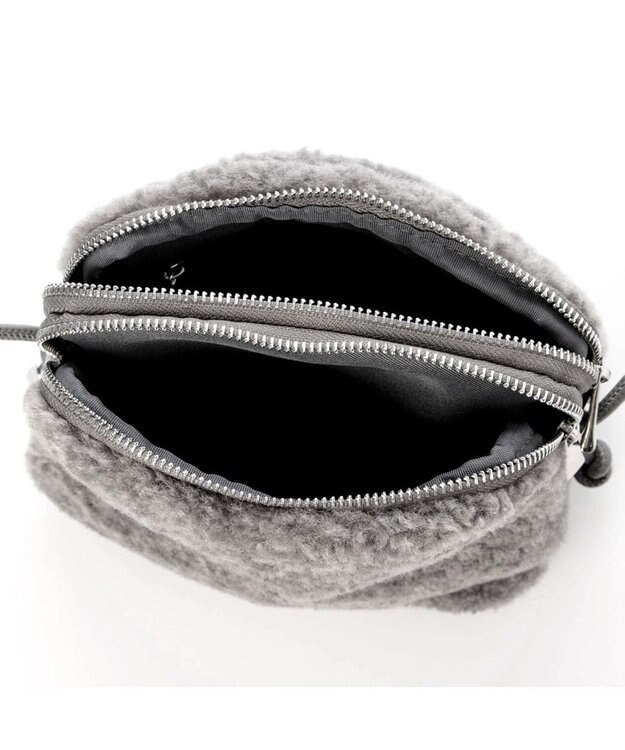 UNBILLION カシュカシュ cachecache / フェイクボアミニショルダー GY