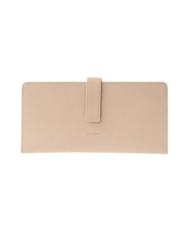 genten ピア 長財布 エクリュ