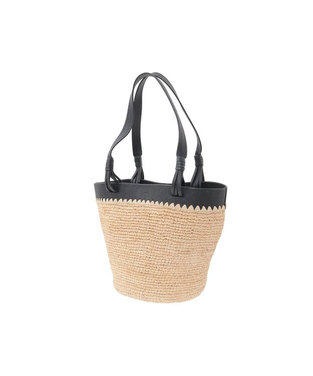 genten ルチア　トートバッグS クロ