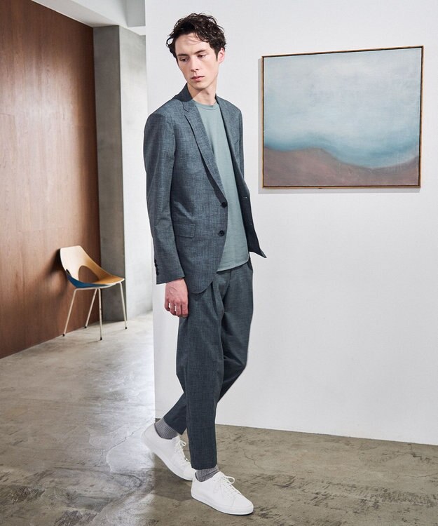 JOSEPH HOMME クールドッツストレッチ　ジャケット アイスバーグ系