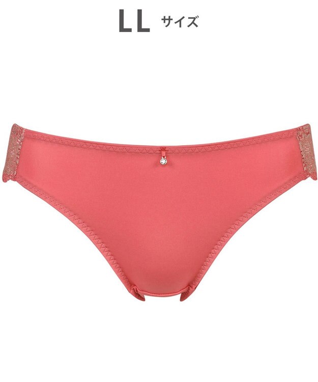 Wing ペアショーツ 【マッチミーブラ】 やさしいフィット感 身生地部はソフトな風合い はきこみ丈あさめ KF2921 ウイング／ワコール オレンジ