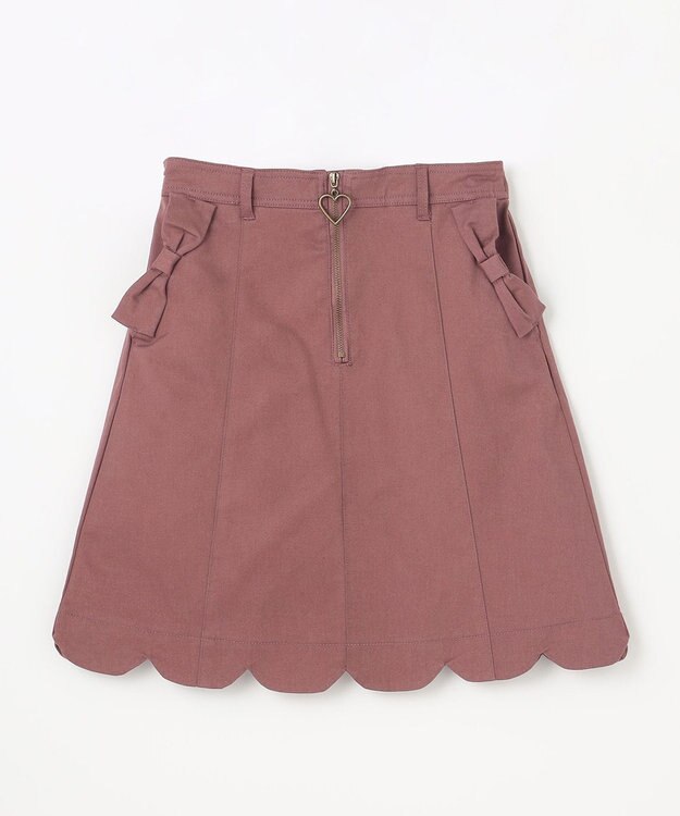 ANY KIDS リボン ポケット スカート ローズ