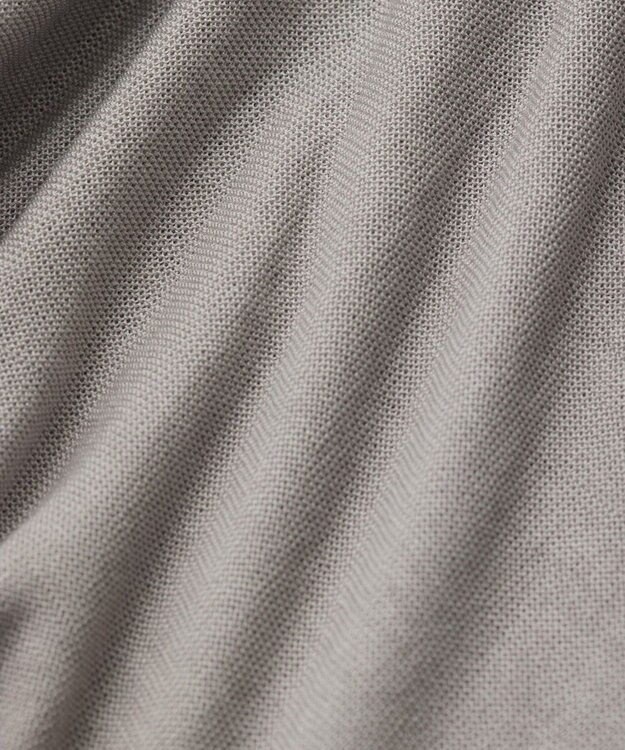 TOQUE 〈大草直子さんアドバイザー〉シルク×コットンニットショートカーディガン グレー