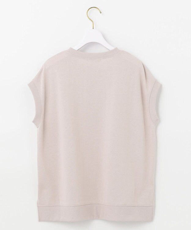 ANY SIS フレンチスリーブロゴ スウェット ローズグレー