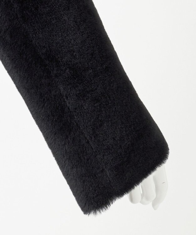 23区 【エステータ】ムートン コート ブラック系