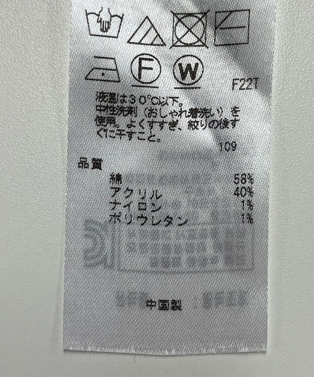 ONWARD Reuse Park 【23区】ニット春夏 ネイビー