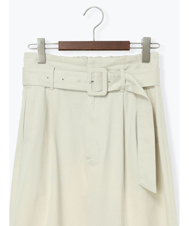 Te chichi ハイウエストワイドチノパンツ《2026 spring catalog item》 オフホワイト