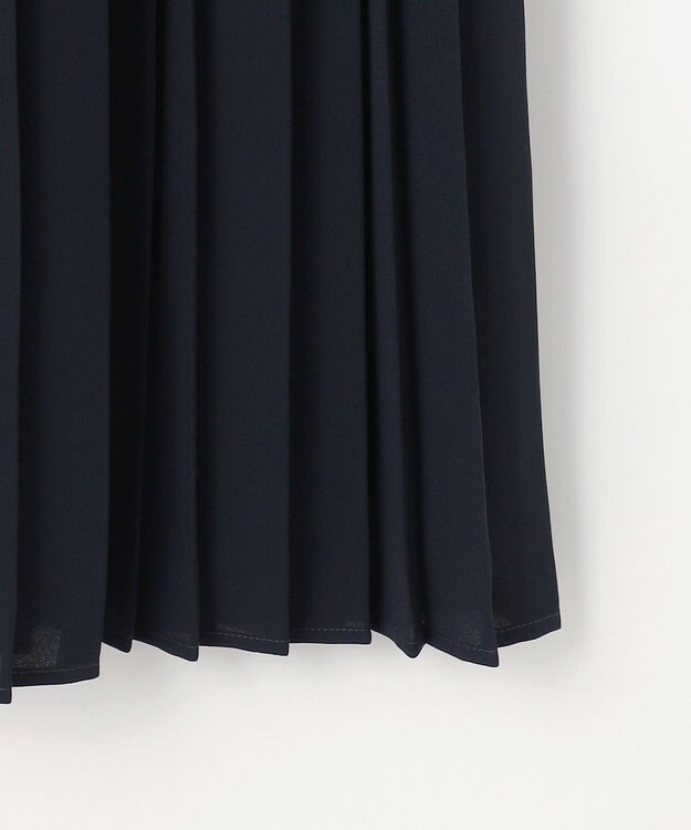 組曲 KIDS 【150-170㎝】グレンチェックジャケット＆プリーツワンピース セット ネイビー×チェック系