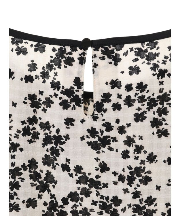 Green Parks アソートバタフライスリーブブラウス Flower