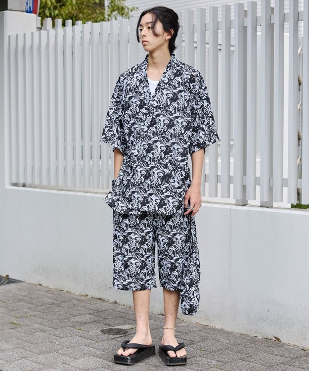 WEGO 【3点セット】甚平 柄1