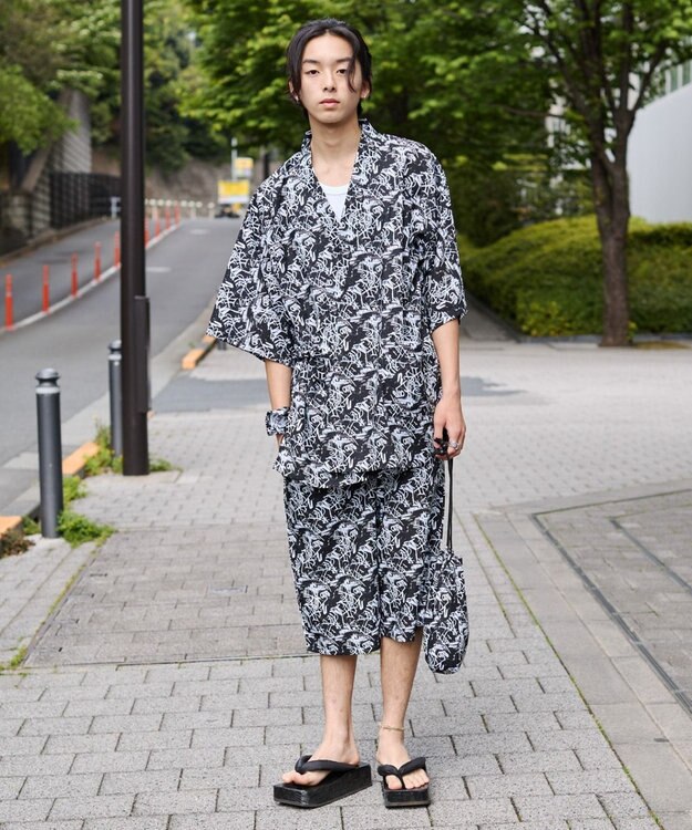 WEGO 【3点セット】甚平 柄1