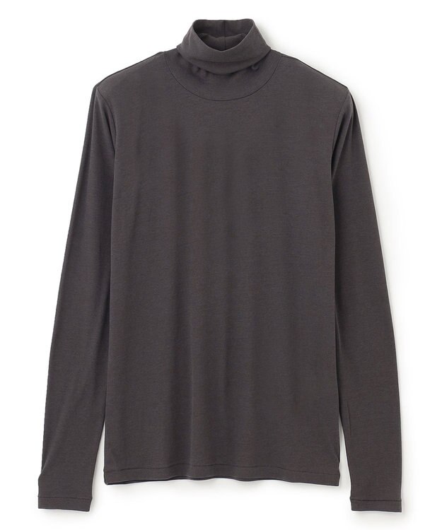 BEIGE， SORE / ハイネックカットソー Steel