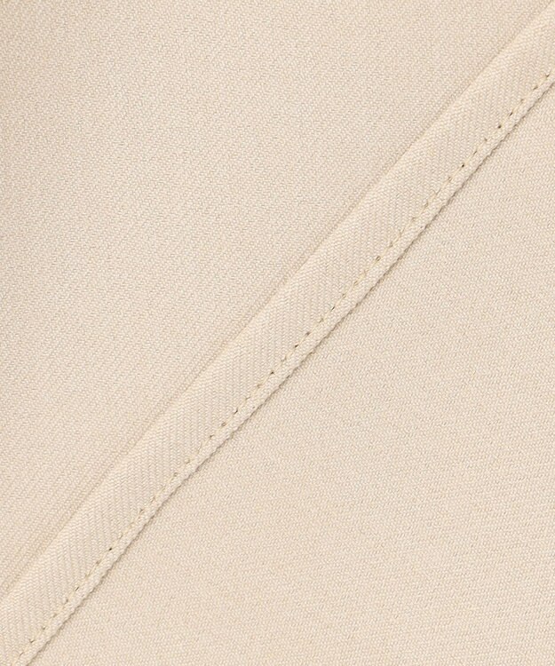 #Newans 【洗濯機可】ビックリボンパウダリーブラウス ベージュ