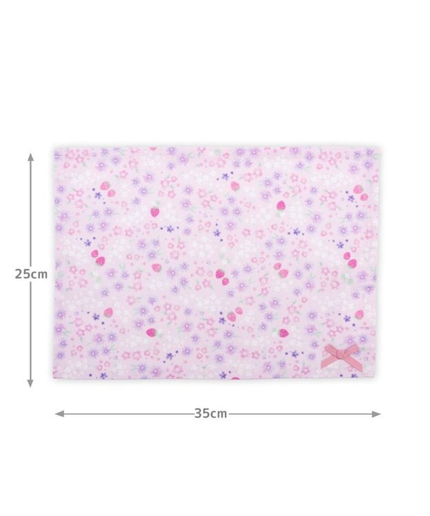 Mother garden マザーガーデン 野いちご ランチマット 《小花いちご柄》 小 小花いちご柄