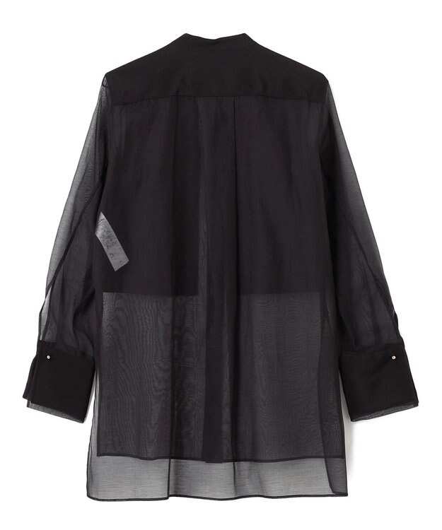 BEIGE， 【WEB限定】SAPHIR / シアーブラウス Black