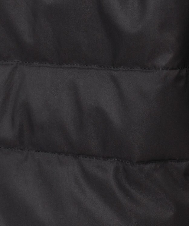 組曲 【組曲×setsuko sagittaire】2WAY シューリボンダウンコート ブラック系