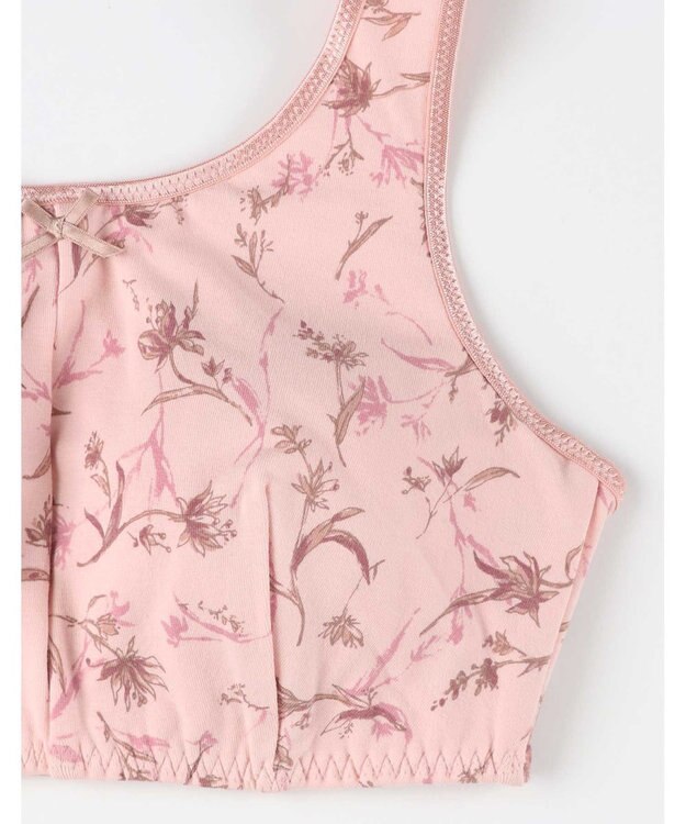 AMPHI ノンワイヤーブラ ナイトブラ 夜用ブラ 寝るとき用ブラ 眠っている間もバストをサポート 【ナイトアップブラ】 ブラジャー ブラ ワイヤレス LWF163 アンフィ／ワコール ピーチ