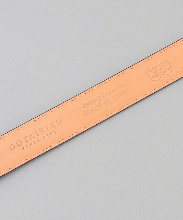 GOTAIRIKU 【希少コードバン】コードバンベルト ブラック系