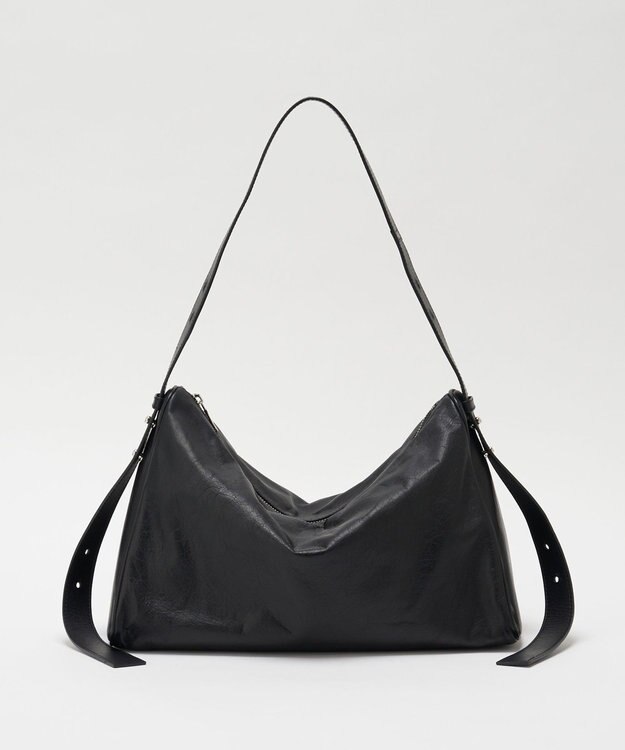 russet トライアングルショルダーバッグ(CE-1675) Black