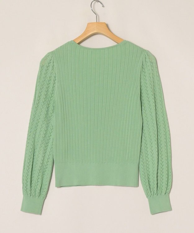 ONWARD Reuse Park 【組曲】ニット春夏 グリーン