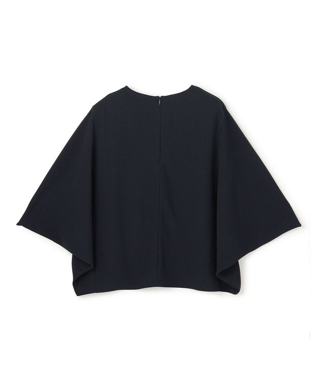 UNFILO ジョーゼット ドルマンプルオーバー ネイビー