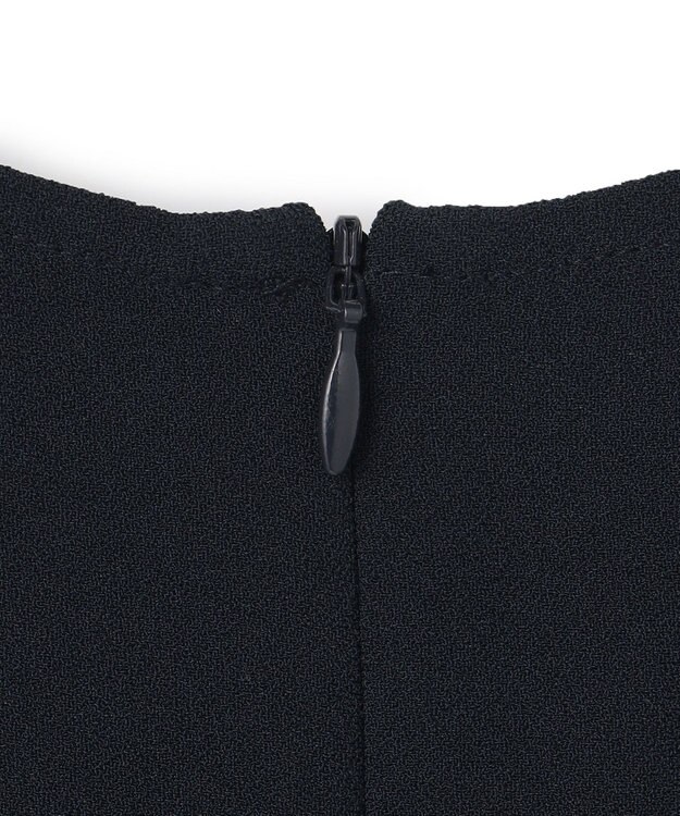 UNFILO ジョーゼット ドルマンプルオーバー ネイビー