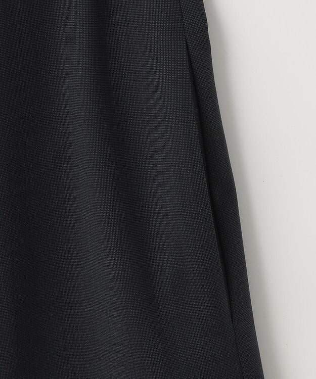 J.PRESS LADIES BAHARIYE フレアー ワンピース ネイビー系