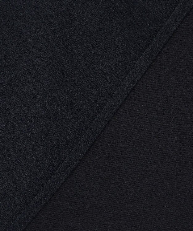 UNFILO ジョーゼット ドルマンプルオーバー ネイビー