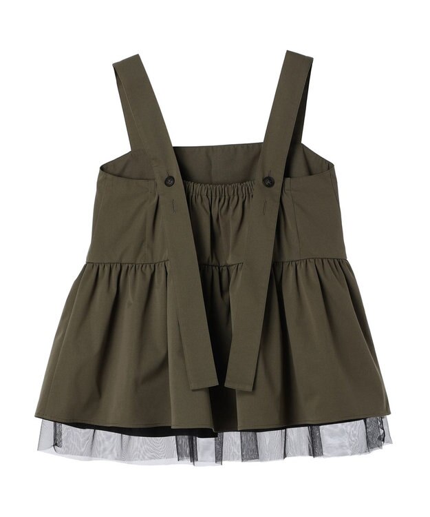 AMERICAN HOLIC チュールレイヤードキャミ Khaki