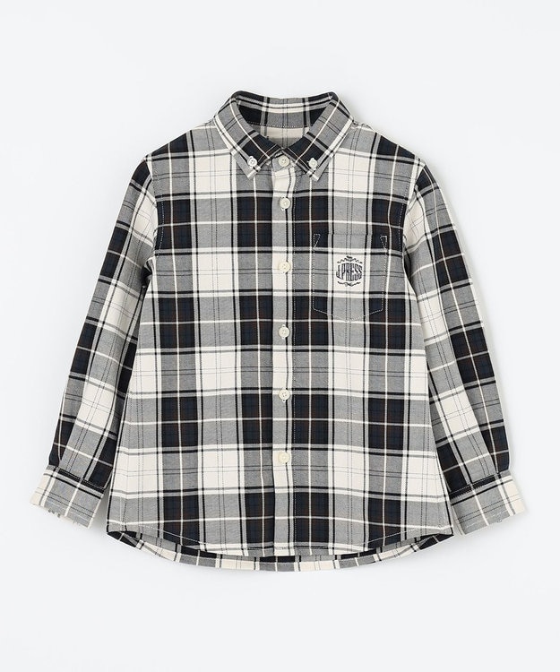 J.PRESS KIDS 【110-130cm】チェック シャツ ネイビー系5