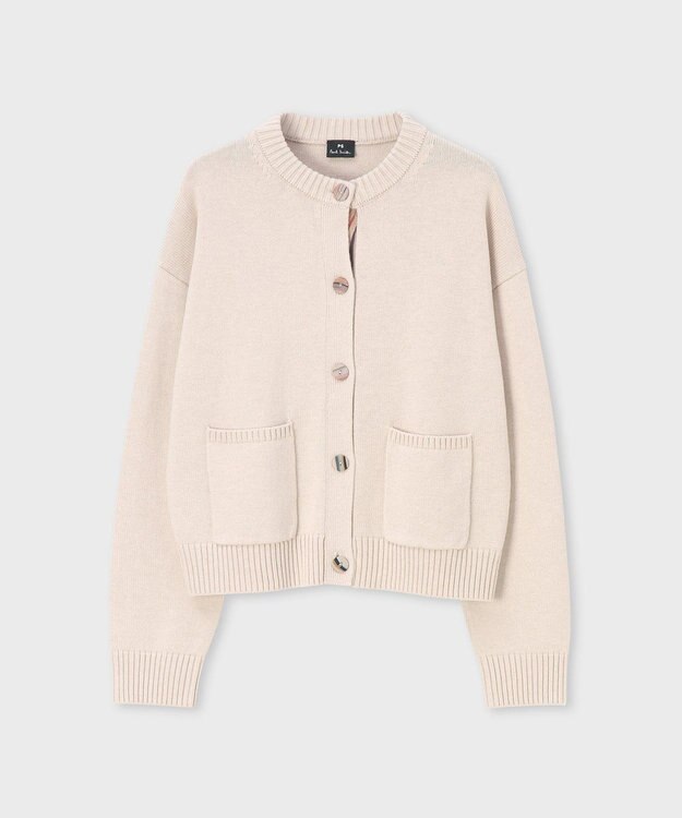 Paul Smith スワール ボタン カーディガン エクリュ