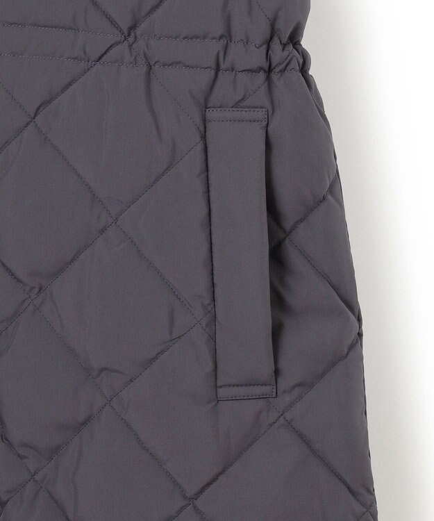 UNFILO 【VERY ベストダウン大賞 コスパ賞】TAION×UNFILO Aラインコート チャコール