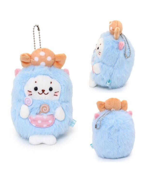 Mother garden しろたん おかしなモンスター キーホルダー 《しろたん》 単品 しろたん