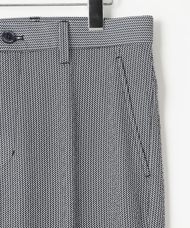 23区GOLF 【MEN】【撥水/ストレッチ】ミニヘリンボンパンツ ネイビー系5