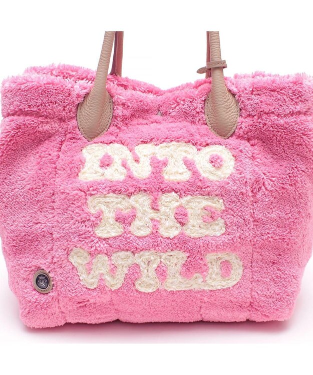 A.D.M.J. 【もこもこ】オスカー/コード刺しゅうキューブトート25cm(Dカン＋) FADAD ROSE