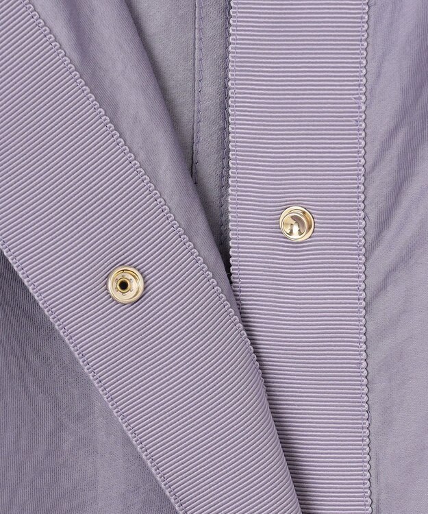 自由区 【XSサイズ～/洗える】シアー ライトコート ライラック系