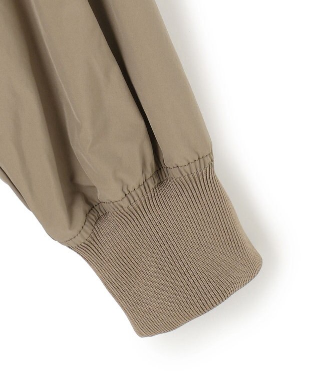 23区 S 【撥水加工】ソフトメモリータフタ ミドル丈 ブルゾン ライトカーキ系